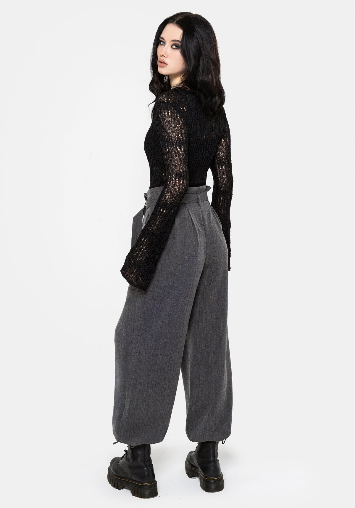 Cameron Paperbag Waist Balloon Trouser EU 34