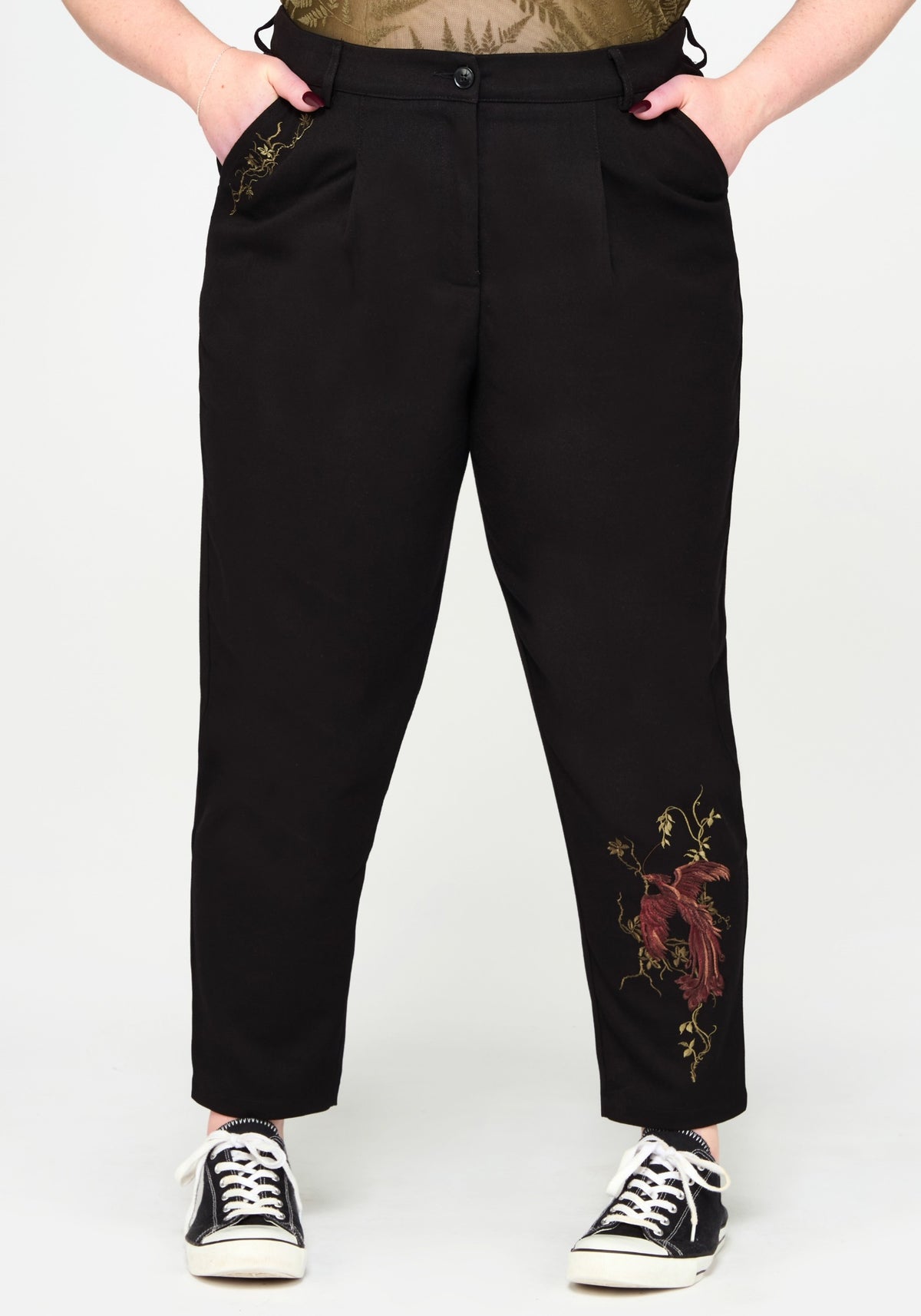Phoenix Bestickt Tapered Hose