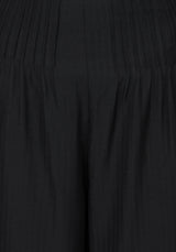 Suki Wide Leg Micro Pleated Trouser