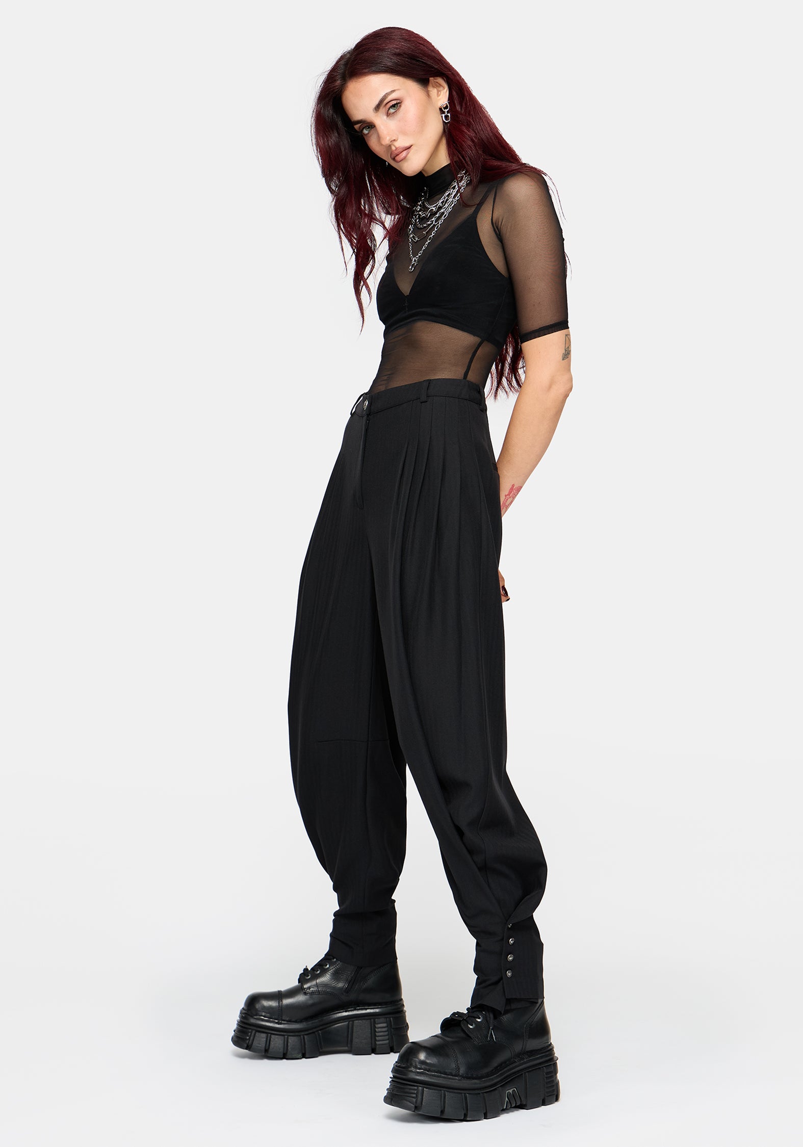 Quinn Pleated Balloon Trouser