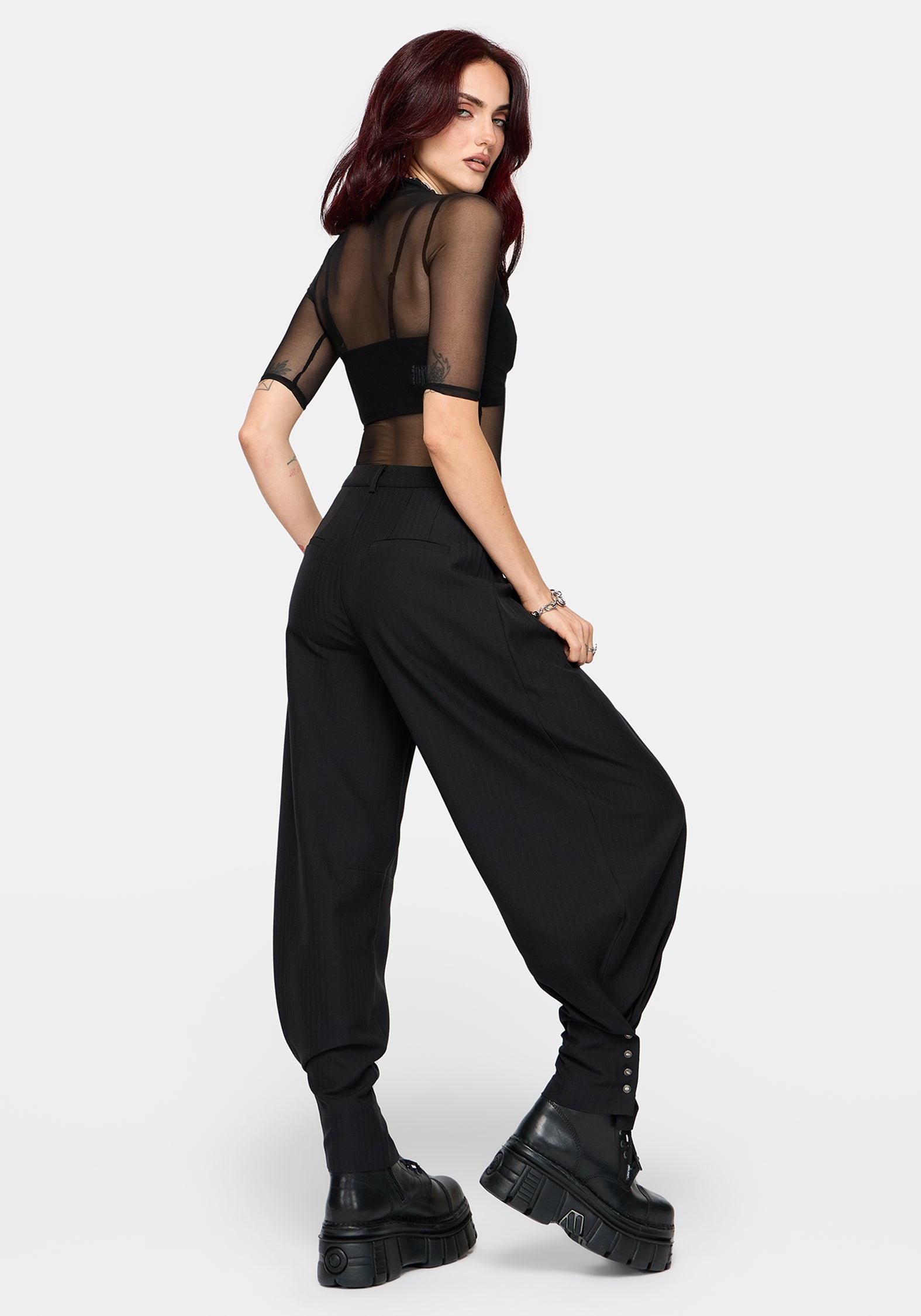 Quinn Pleated Balloon Trouser