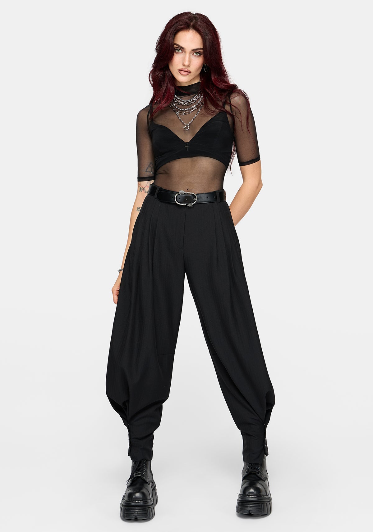 Quinn Pleated Balloon Trouser