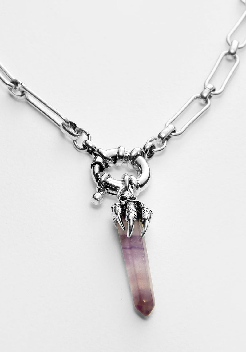 Talon Amethyst Shard Halskette
