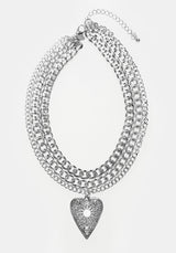 Ouija Planchette Multi-Kette Halskette