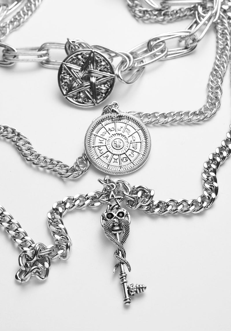 Occult Multikette Halskette