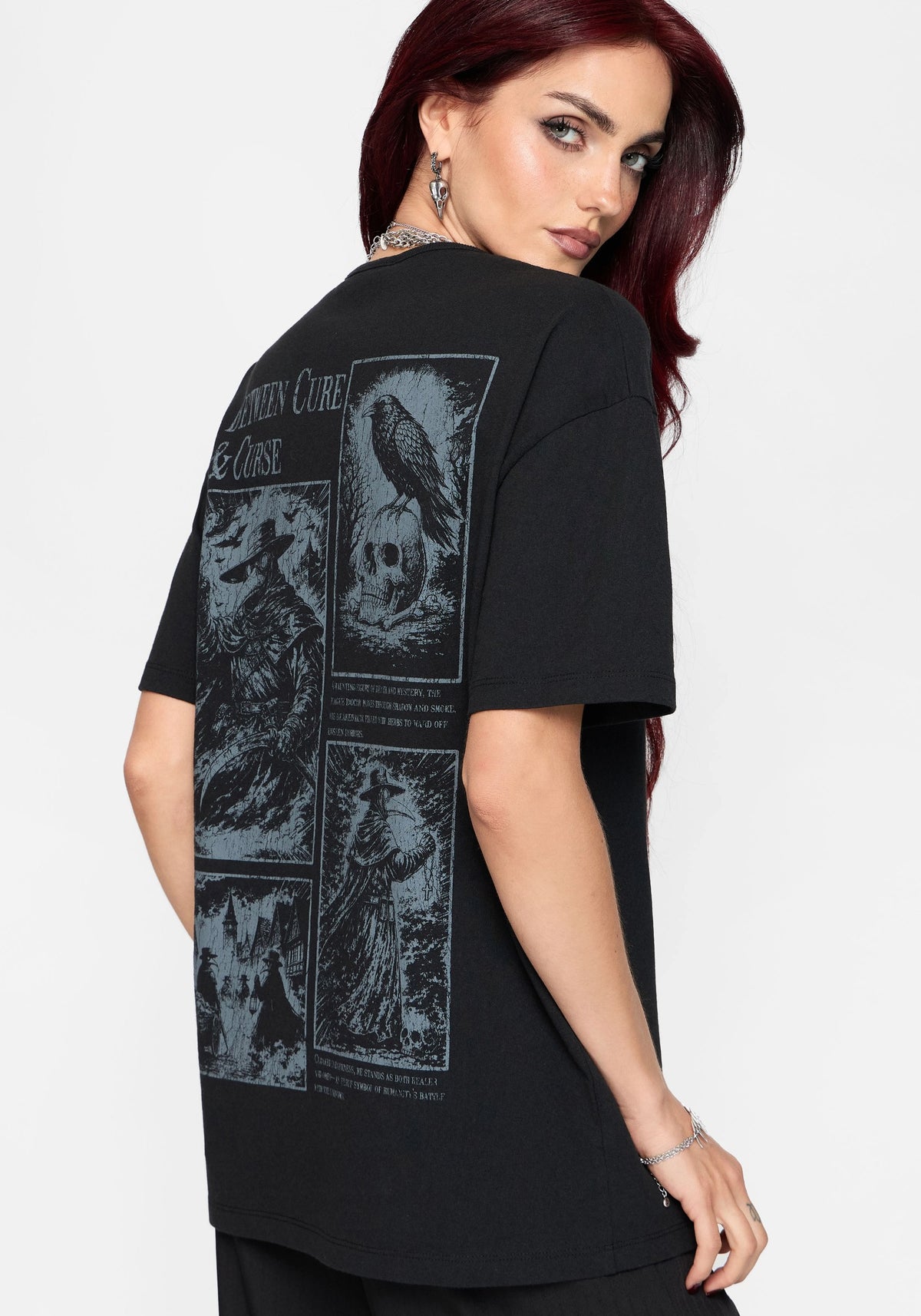 Cure & Curse Oversized T-Hemd