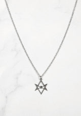 Unicursal Hexagram Halskette