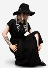 Slither Locker Midi Kleid