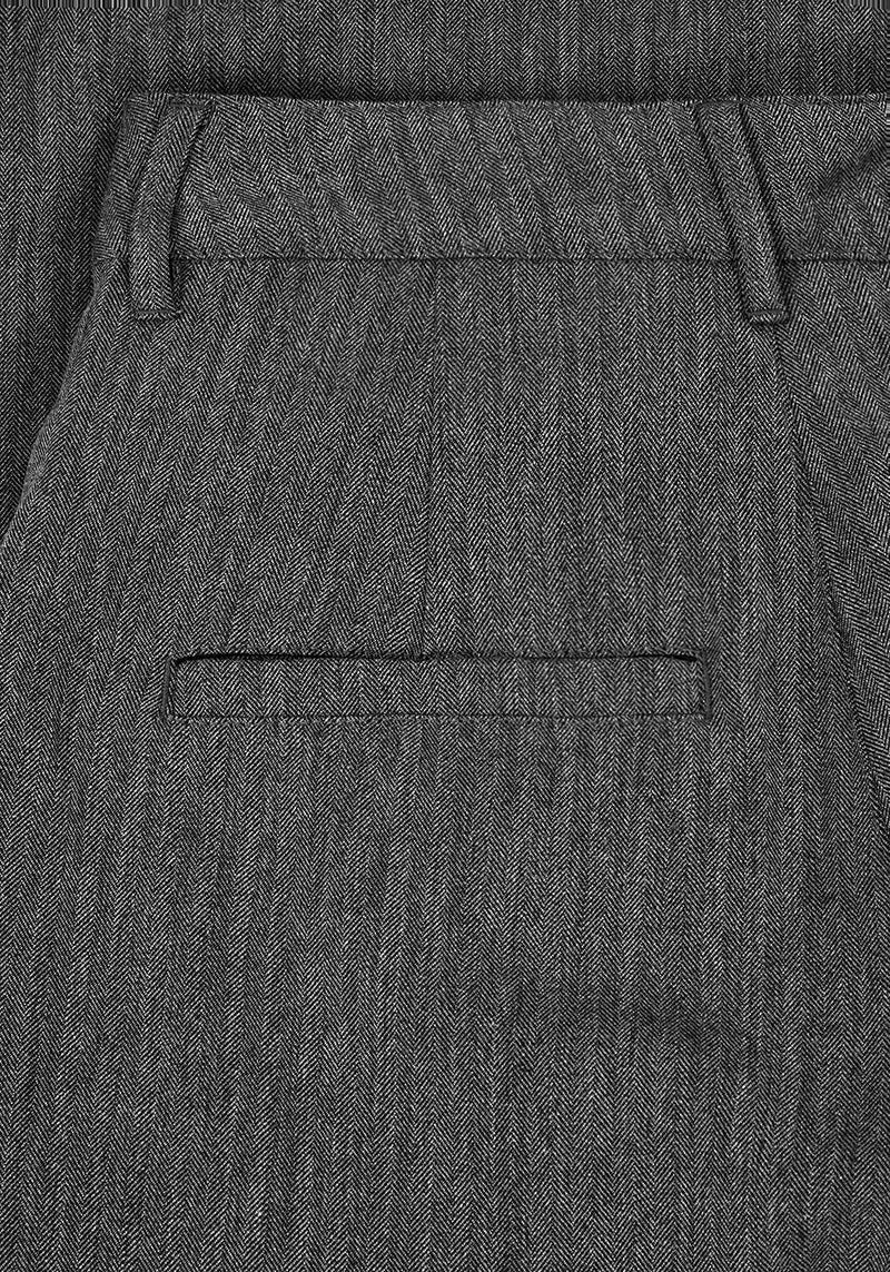 HERRINGBONE TAILORED TROUSER