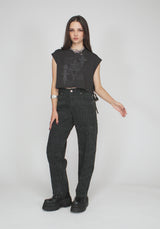 Attila Strukturiert Barrel Leg Jeans