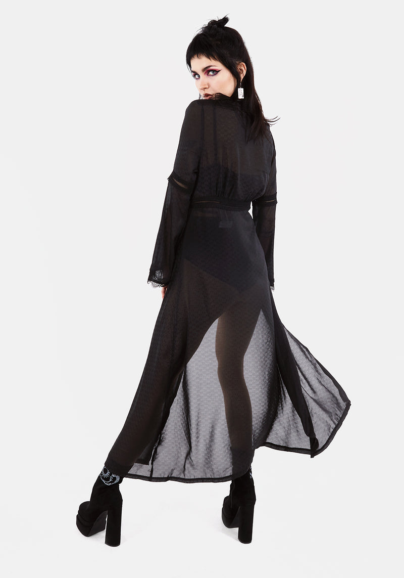 Echo Transparent Kimono