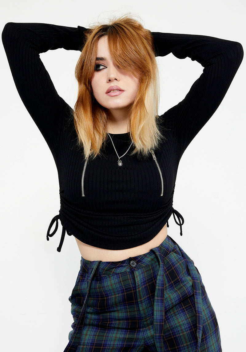 Christine Reißverschluss Top