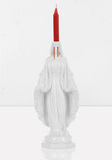 Crying Madonna Kerze Halter