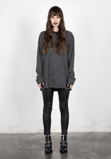 Underline Lang Ärmel T-Shirt