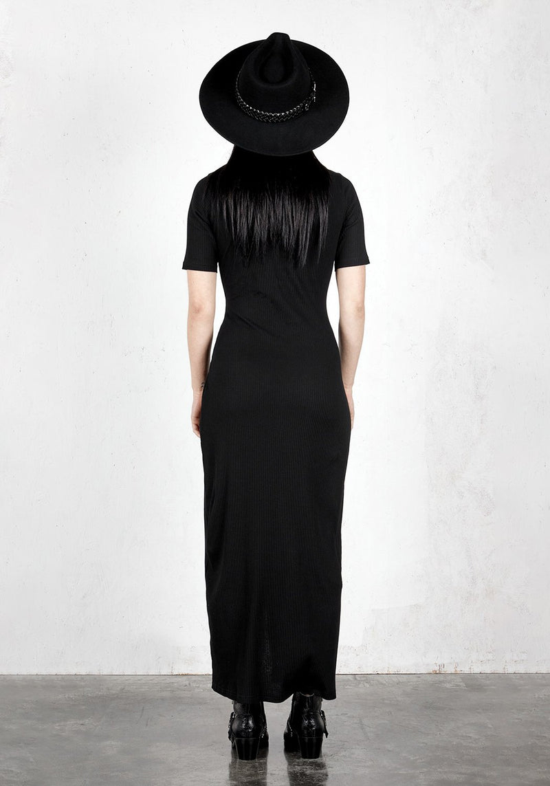 Obsidian Jersey Kleid