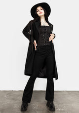 Morticia Lace-Up Korsett