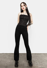 Morticia Lace-Up Korsett