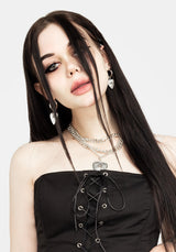Morticia Lace-Up Korsett