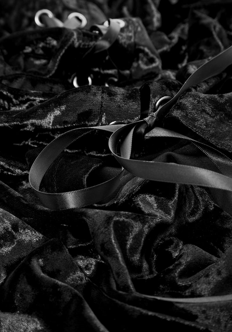 Malefic Lace-Up Panel Rock
