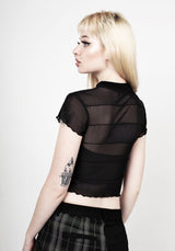 Stygian Mesh Stripe Tee