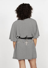 Belinda Kastenförmig T-Shirt Kleid