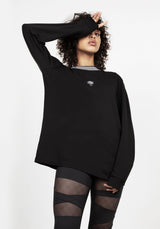 Monica Lang Ärmel T-Shirt