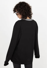 Monica Lang Ärmel T-Shirt