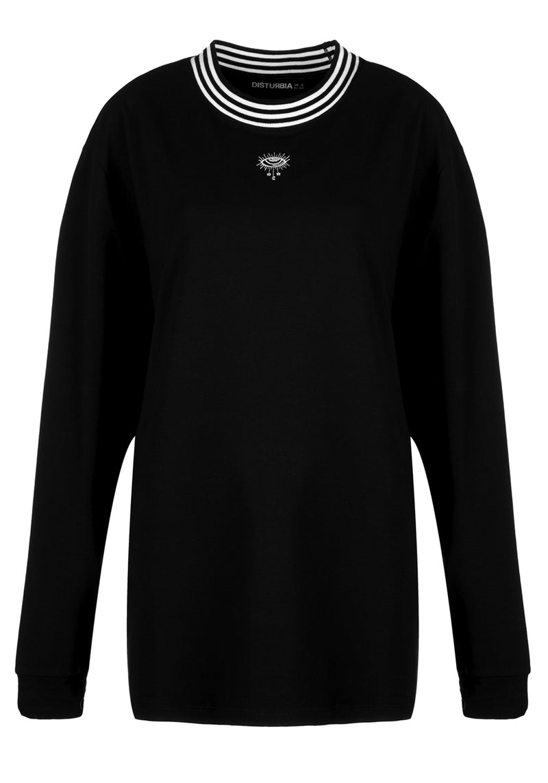 Monica Lang Ärmel T-Shirt