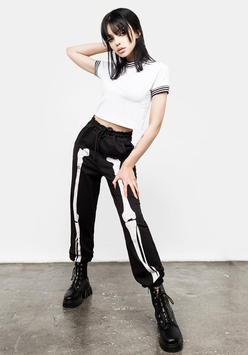 Monica Weiß Kurz T-Shirt