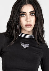 Monica Lang Ärmel Top