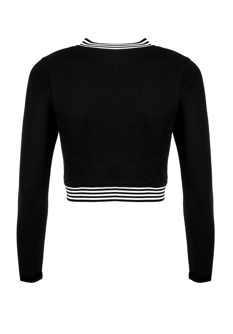 Monica Lang Ärmel Top