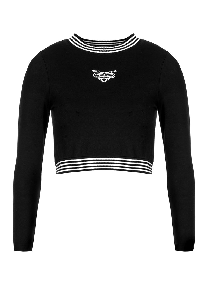 Monica Lang Ärmel Top