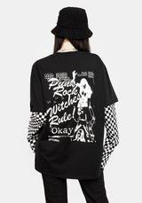 Punkwitch Oversize Top