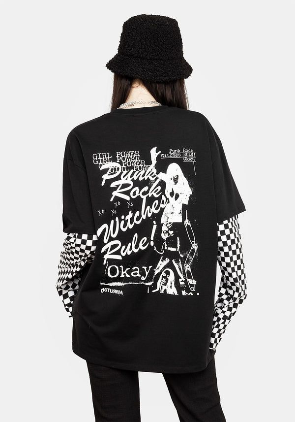 Punkwitch Oversize Top