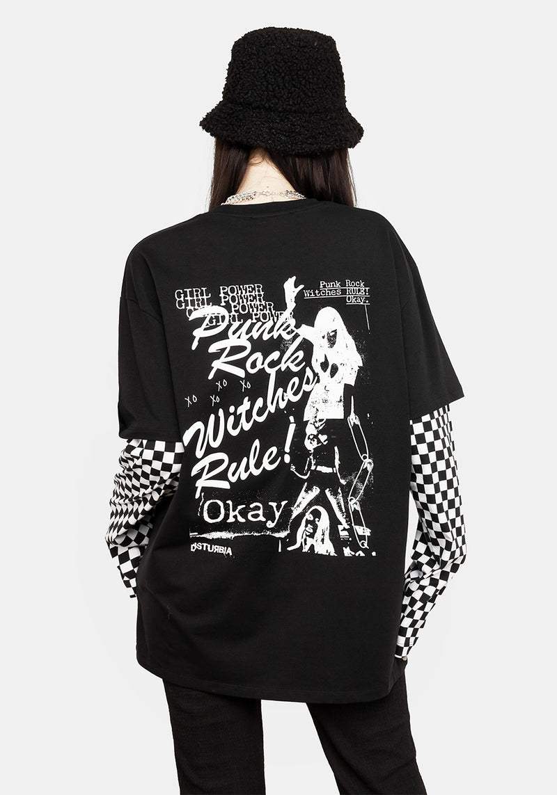 Punkwitch Oversize Top