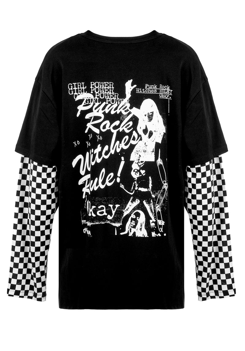 Punkwitch Oversize Top