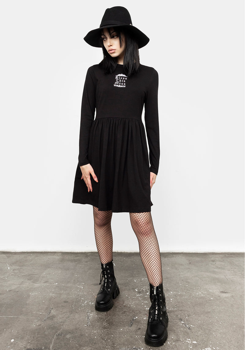 Bless This Mess Skater Kleid