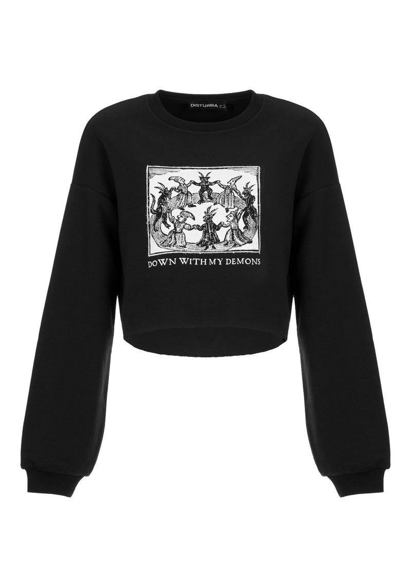 Demons Kurz Sweat Top