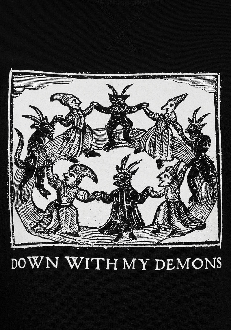 Demons Kurz Sweat Top