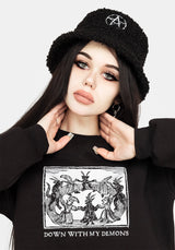 Demons Kurz Sweat Top