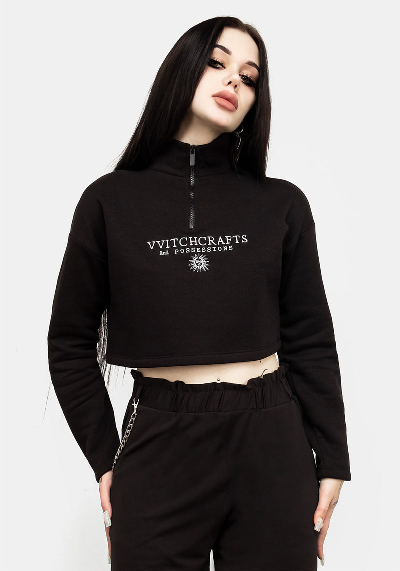 Craftwitch Bestickt Sweatshirt