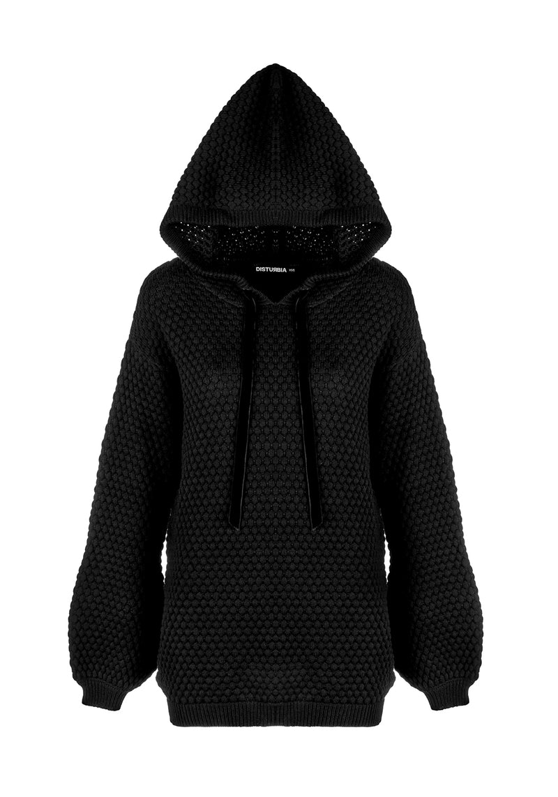 Druid Gestrickt Oversize Kapuzensweatshirt