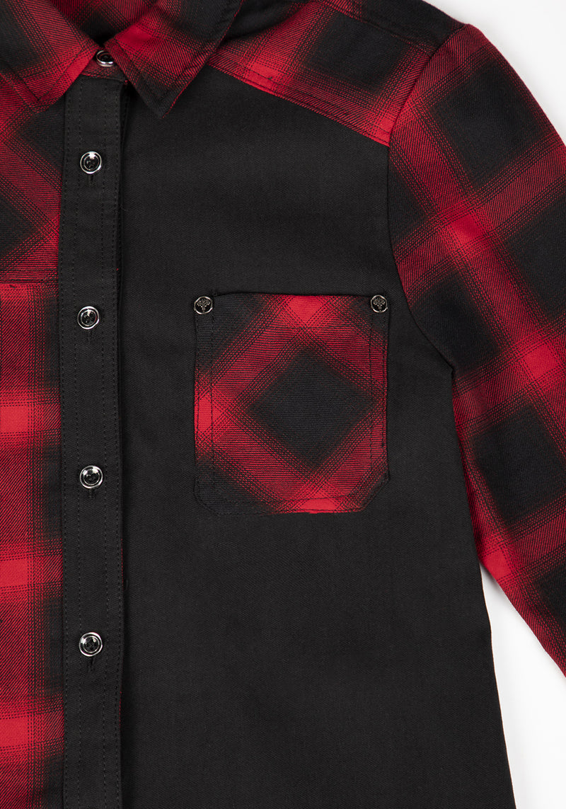 Danger Deconstructed Hemd Kleid