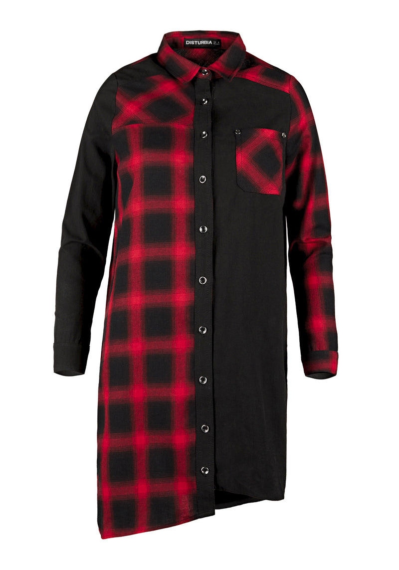 Danger Deconstructed Hemd Kleid