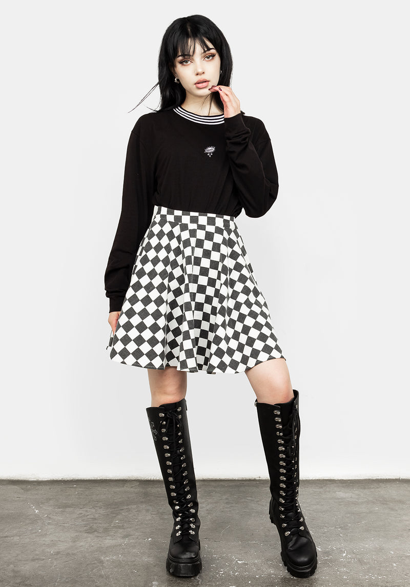 Nitro Checkerboard Skater Full Circle Rock