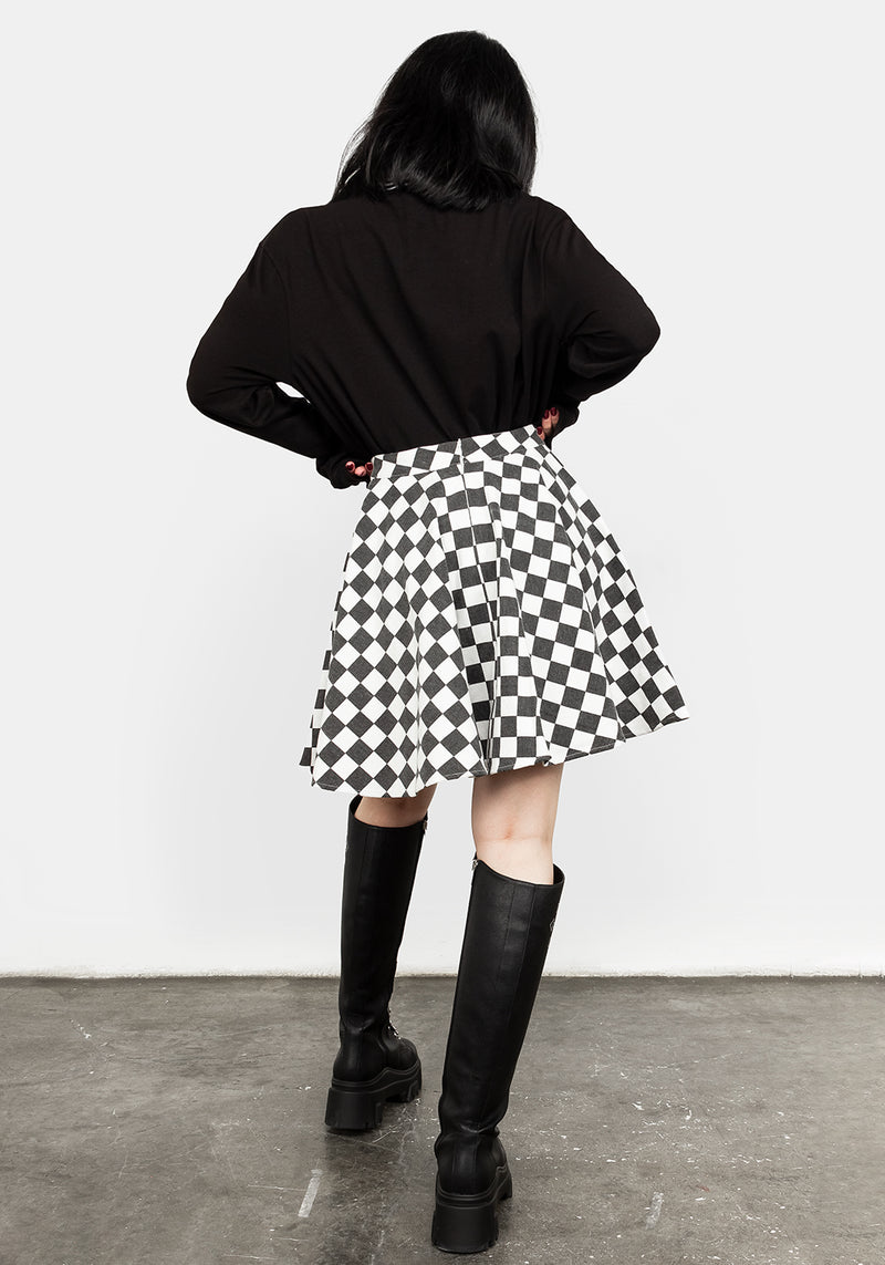 Nitro Checkerboard Skater Full Circle Rock