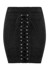 Carmilla Spitze Hoch Mini Rock