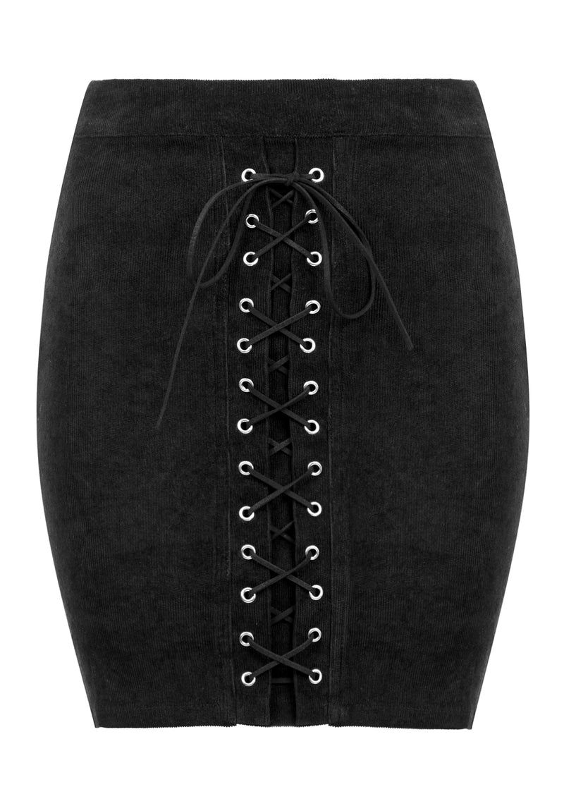 Carmilla Spitze Hoch Mini Rock