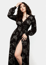 Zodiac Maxi Wickel Kleid