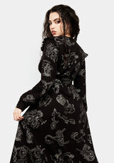 Zodiac Maxi Wickel Kleid